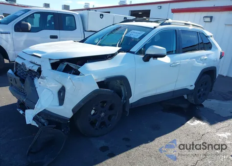 2023 Toyota Rav4 Hybrid Woodland Edition из США, поврежденный, VIN 2T3UWRFV4PW166373